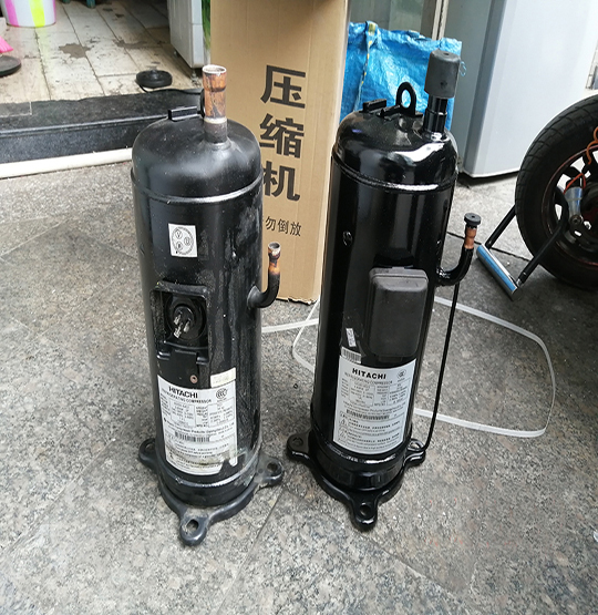 龙胜中央空调压缩机的更换维修